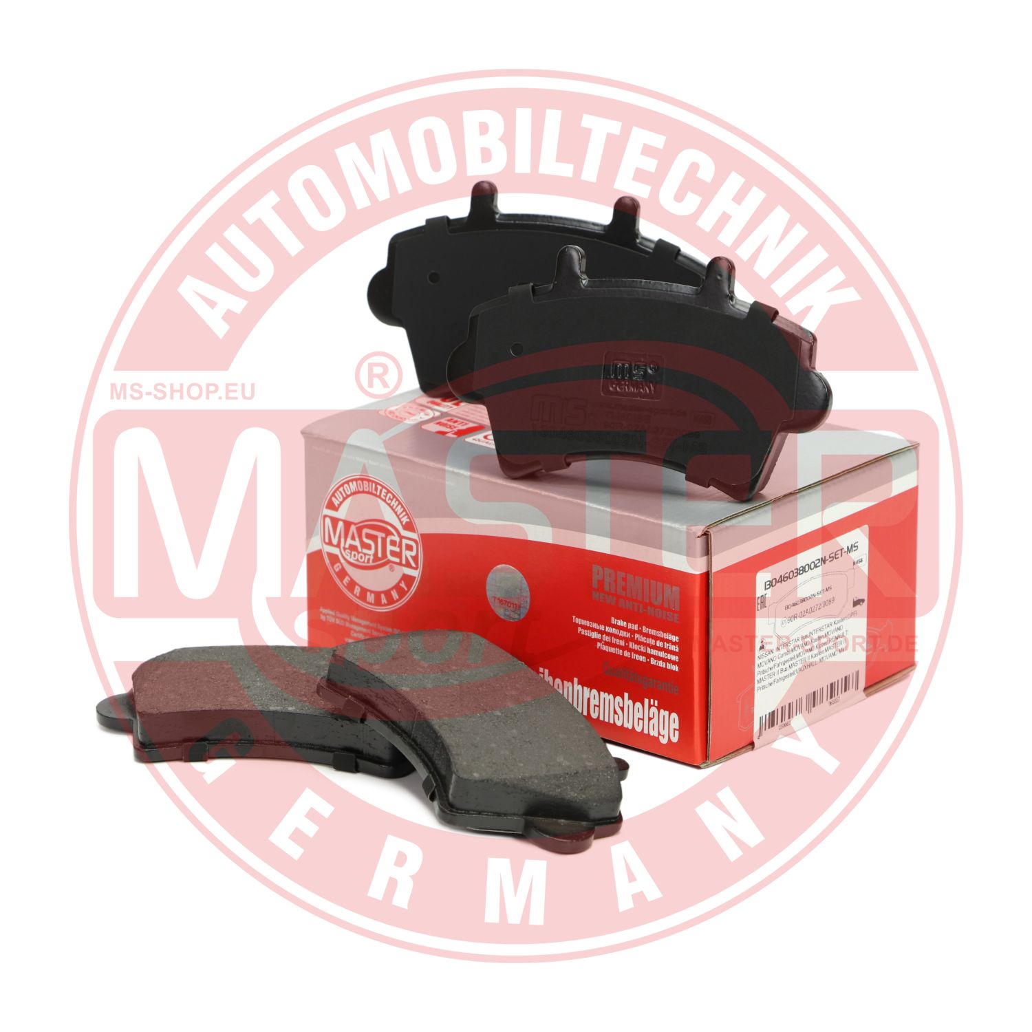 Placute frana MASTERSPORT GERMANY 13046038002N-SET-MS